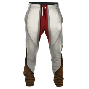 Assassins Creed Pants Altair Ibn La Ahad Assassins Creed Costume Jogger White Brown Unisex Adults New Release