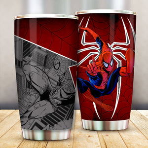 MV Spiderman Tumbler MV Avs Spider Super Hero Tumbler Cup Awesome MV Spiderman Travel Mug  Friday89