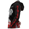 Friday89 My Hero Academia Hoodie Himiko Toga Sugoi Villian Black Red Hoodie Adult Full Print