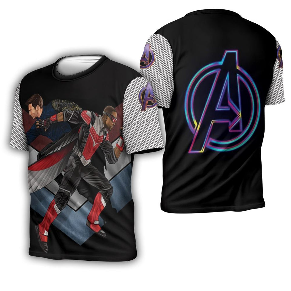 MV T-shirt Avengers The Falcon And Winter Soldier Shirt
