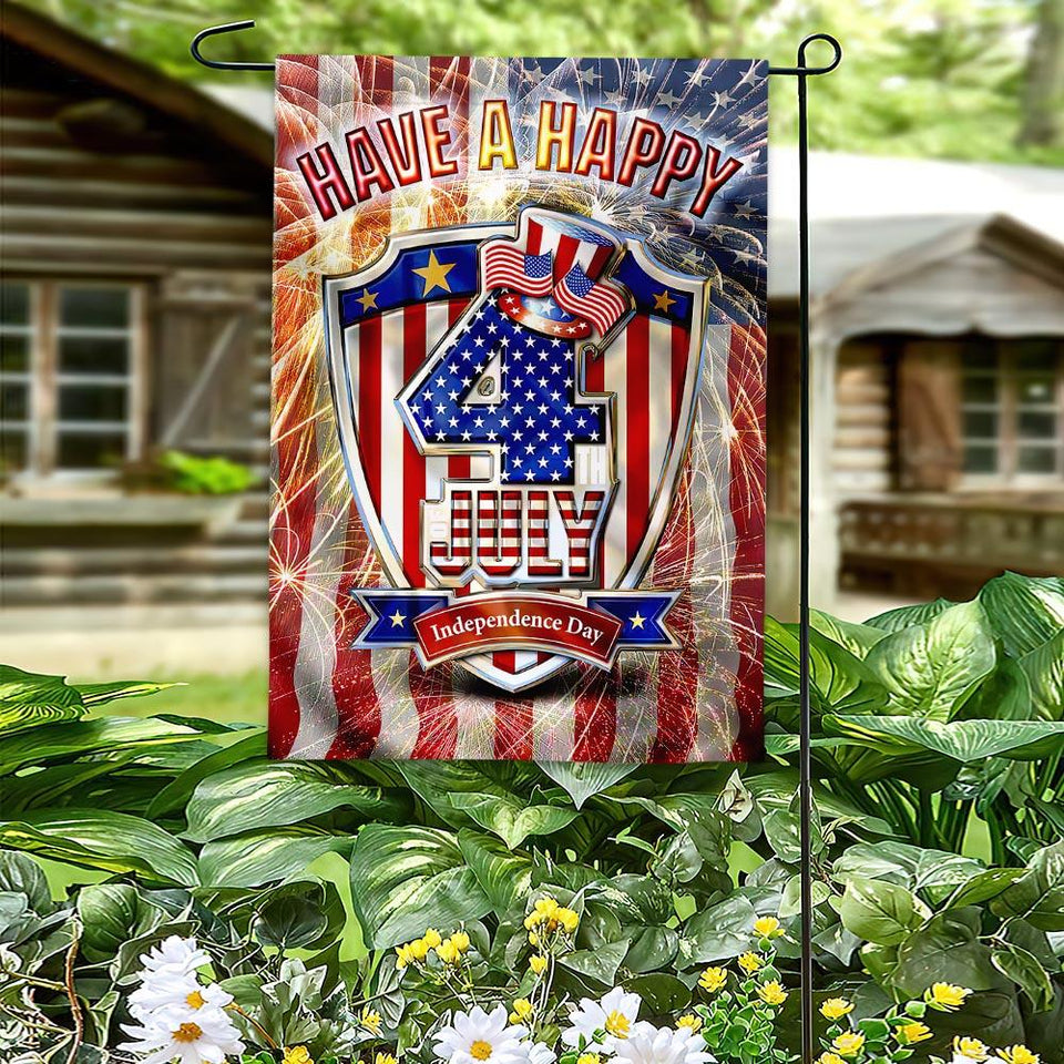 Friday89 4th Of July Flags Have A Happy Independence Day Garden Flag Fourth Of July Flag