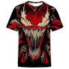 MV T-shirt Venom T-shirt Carnage Red Symbiote Shirt