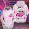 Breast Cancer Shirt Truck Flowers I Wear Pink For Myself Breast Cancer Hoodie Breast Cancer Hoodie