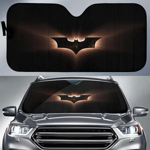 DC Batman Windshield Shade Batman Bat Signal Black Car Sun Shade DC Batman Car Sun Shade