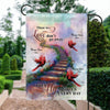 Personalized Cardinals Memorial Garden Flag They Fly Beside Us Every Day Cardinal For Lost Loved One Custom Memorial Gift M111  Friday89