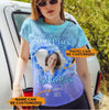 Personalized Memorial Shirt Now She Flies With Butterfly For Mom, Sister, Daughter Custom Memorial Gift M192.1  Friday89