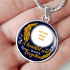 Personalized Memorial Circle Necklace A Beautiful Soul Is Never Forgotten For Mom Dad Grandma Daughter Son Custom Memorial GiftM374  Friday89