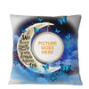 Custom Memorial Pillow For Lost Loved Ones We Believe There Are Angel Among Us Butterfly Moon Pillow 18x18 Blue M120  Friday89