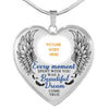 Personalized Memorial Heart Necklace Every Moment Spent With You For Mom Dad Grandma Daughter Son Custom Memorial Gift M415  Friday89