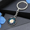 Custom Memorial Circle Keychain With Picture For Lost Loved Ones I Had A Thousand Keychain Black M468  Friday89