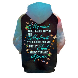 Personalized Memorial Hoodie I Will Carry You With Me For Mom, Dad, Grandpa, Son, Daughter Custom Memorial Gift M473  Friday89