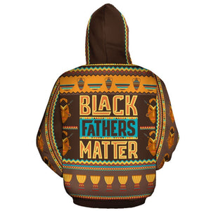 Friday89 Black Father Hoodie Father's Day Gift Black Father Matters Hoodie