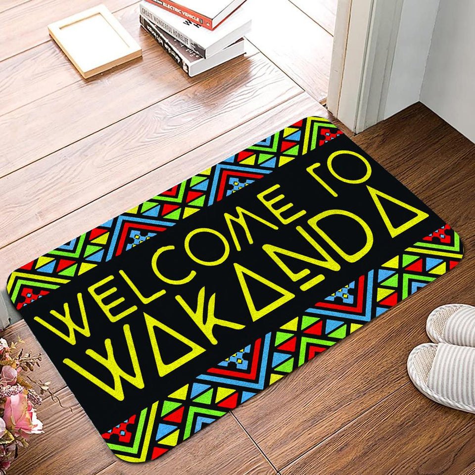 BP Welcome To Wakanda African Pattern Doormat
