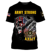 Veteran Shirt Army Strong US Army Skull Black Hoodie Veteran Hoodie  Friday89