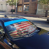 Friday89 Veteran Car Sun Shade All Gave Some Some Gave All American Flag Windshield Sun Shade
