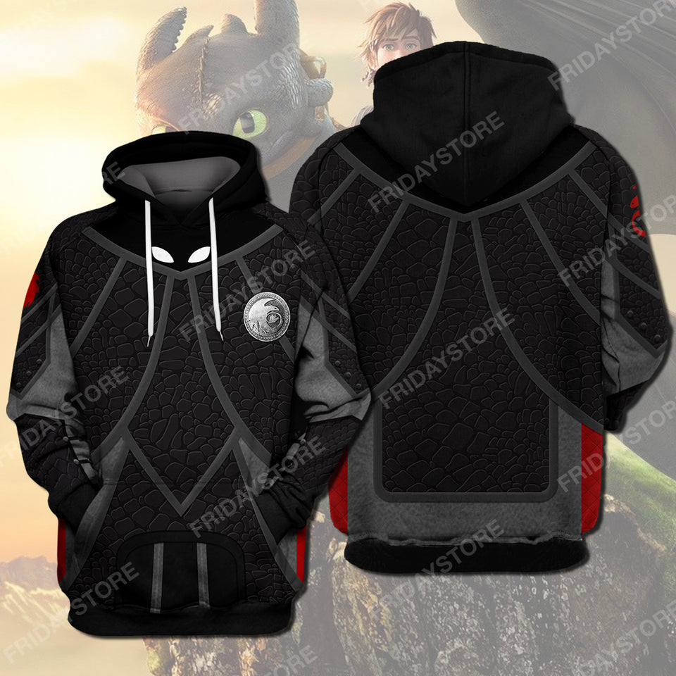 HTTYD Hoodie Train Your Dragon Cosplay Quotes T-shirt Hoodie Men Women  Friday89