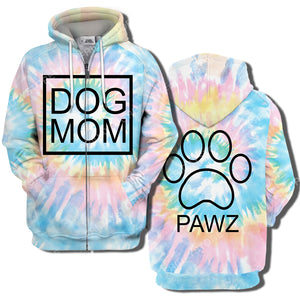 Dog Mom T Shirt Dog Mom Tie Dye Hoodie Women  Friday89