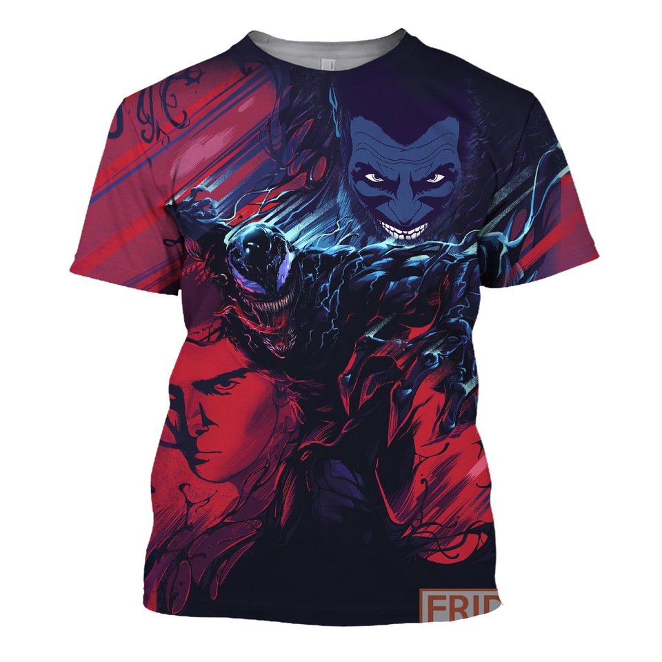 MV T-shirt Venom Shirt & Hoodie Blue & Red - Venom T-shirt High Quality MV Venom Hoodie Tank  Friday89