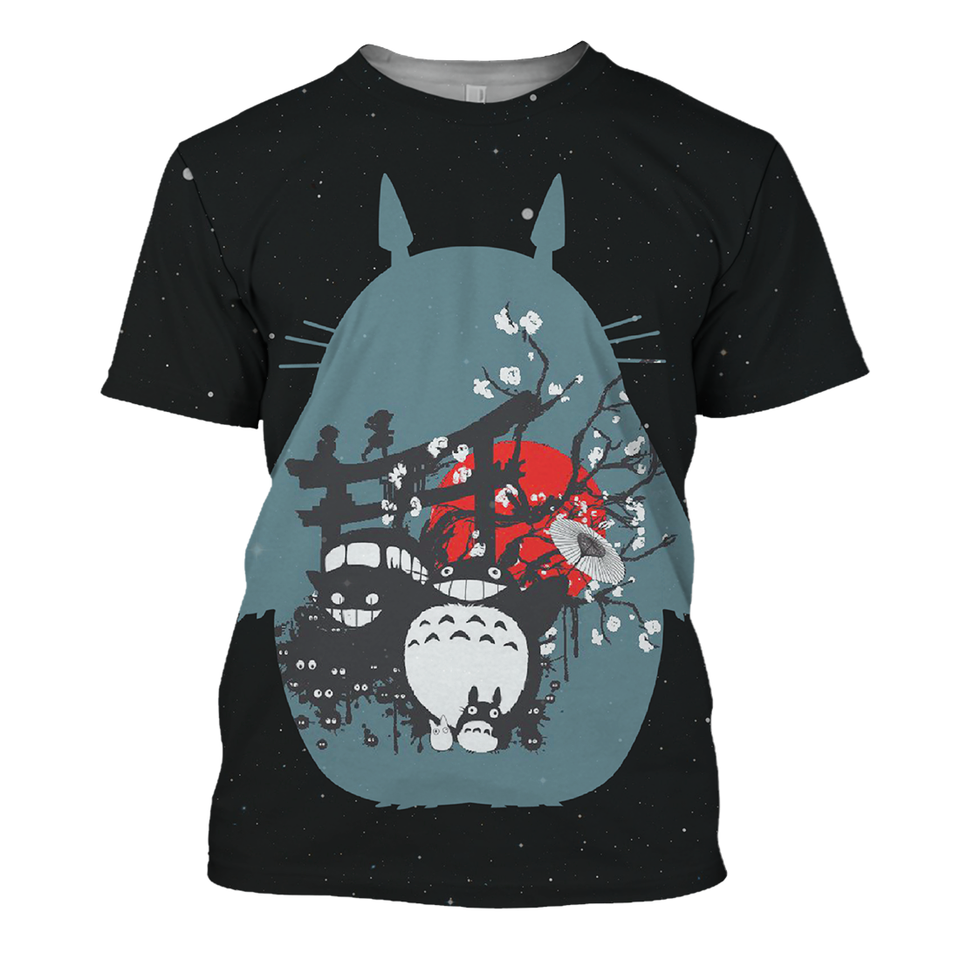 S.Ghibli My Neighbor Totoro Hoodie Studio Ghibli Totoro T-shirt S.Ghibli Shirt Tank  Friday89