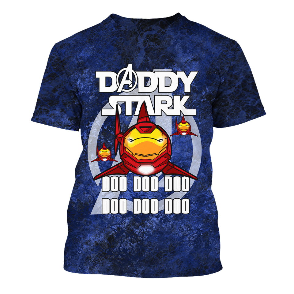 MV Shark T-shirt Daddy Stark version 2 T-shirt Funny MV Shark Hoodie Tank  Friday89