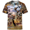 Hunting T-shirt Animals Hunting Deer Hunter T-shirt Hoodie Men Women  Friday89