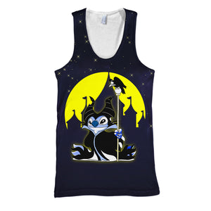 DN Stitch T-shirt Stitch Maleficent T-shirt Cute DN Stitch Maleficent Hoodie Tank  Friday89