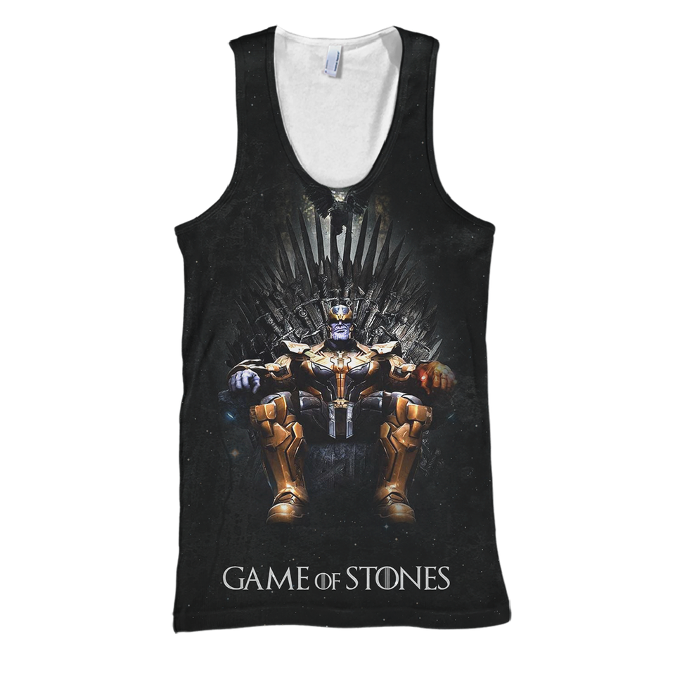 MV Thanos Hoodie Thanos - Game Of Stones T-shirt Cool MV Thanos Shirt Tank  Friday89