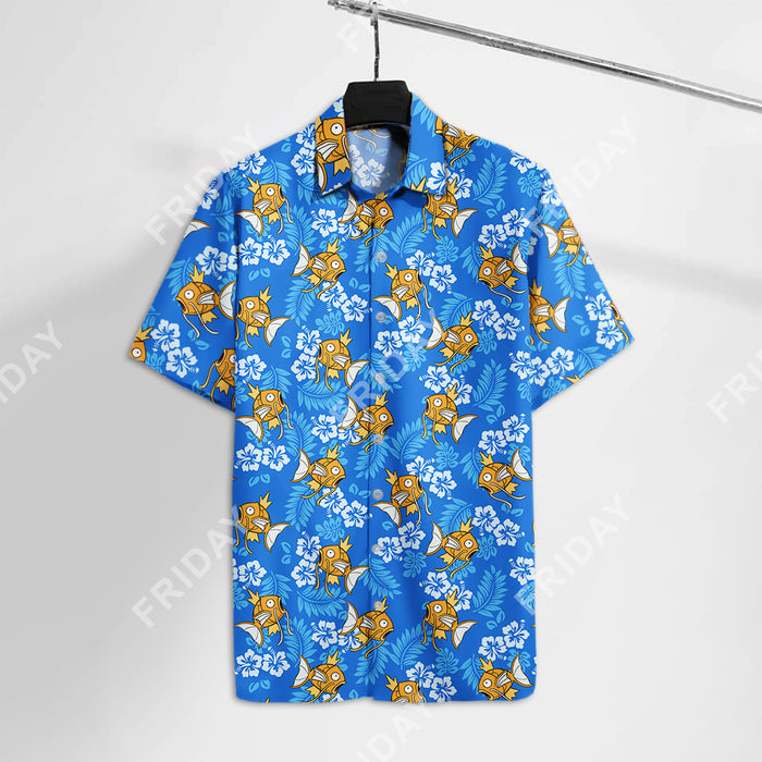 Pokemon Hawaiian T-shirt Magikarp Hawaii Aloha Shirts  Friday89
