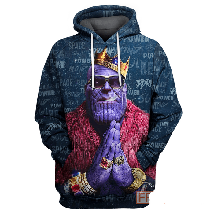 Thanos MV Hoodie The Infinity Hoodie - Thanos Shirt Notorious B.I.G Thanos T-shirt Cool MV TN Shirt Tank  Friday89