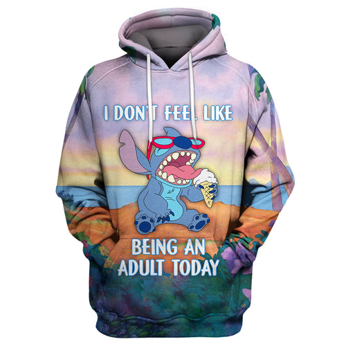DN Stitch T-shirt Don't Feel Like Being An Men Women T-shirt Awesome High Quality DN Stitch Hoodie Tank  Friday89