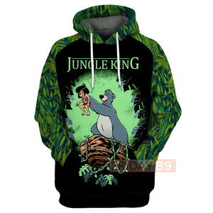 DN T-shirt Jungle King The Jungle Book Art T-shirt Amazing DN Jungle Book Hoodie Tank  Friday89