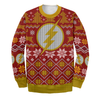 DC The Flash Sweatshirt The F Ugly Long Sleeve Printing Awesome High Quality DC The Flash Ugly Sweatshirt  Friday89