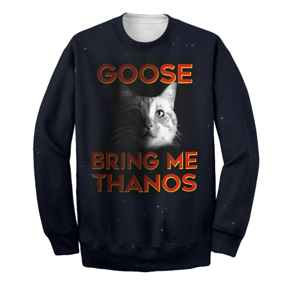 MV Goose T-shirt Goose-Bring Me Thanos Black T-shirt Amazing MV Goose Hoodie Tank  Friday89