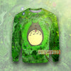 S.Ghibli Hoodie S.Ghibli Green Totoro Anime T-shirt Amazing S.Ghibli Shirt Tank  Friday89