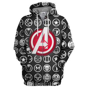 MV Avengers Hoodie The A Logo T-shirt Awesome MV Avengers Shirt Tank  Friday89