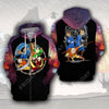 ATLA Master Of The Four Elements 3D Print Hoodie T-shirt