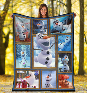 DN Blanket Frozen Blanket Olaf Cute Moments Blanket