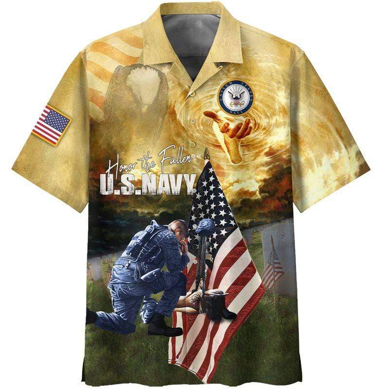 Friday89 Navy Veteran Hawaii Shirt Honor The Fallen Hawaii Shirt