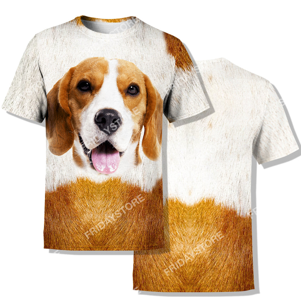 F89 Dog Hoodie Beagle Dog Hoodie Beagle Dog Graphic White Brown T Shirt Amazing Dog Shirt Sweater Tank 2026