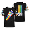 LGBT SW T-shirt LGBT Rainbow Color SW Millennium Falcon Light Swords T-shirt SW Hoodie Sweatshirt  Friday89