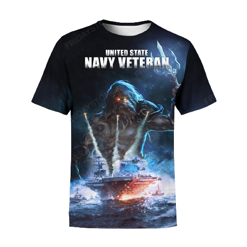 Veteran Hoodie Navy Veteran T-shirt Hoodie  Friday89