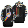 LGBT SW T-shirt LGBT Rainbow Color SW Millennium Falcon Light Swords T-shirt SW Hoodie Sweatshirt  Friday89