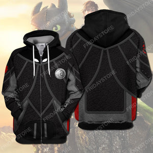HTTYD Hoodie Train Your Dragon Cosplay Quotes T-shirt Hoodie Men Women  Friday89